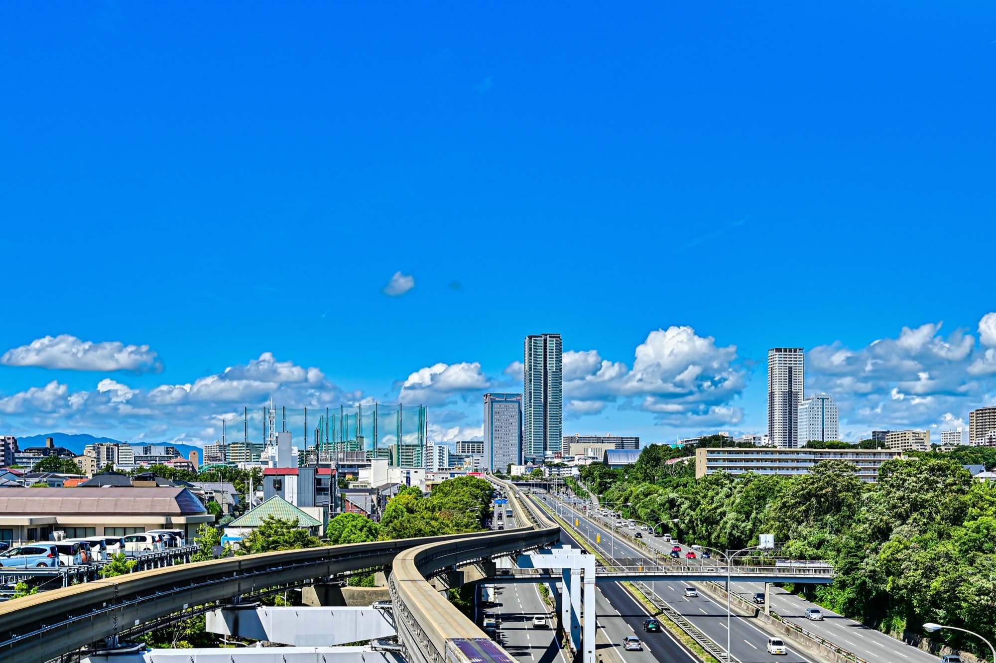 大阪府豊中市 千里の風景