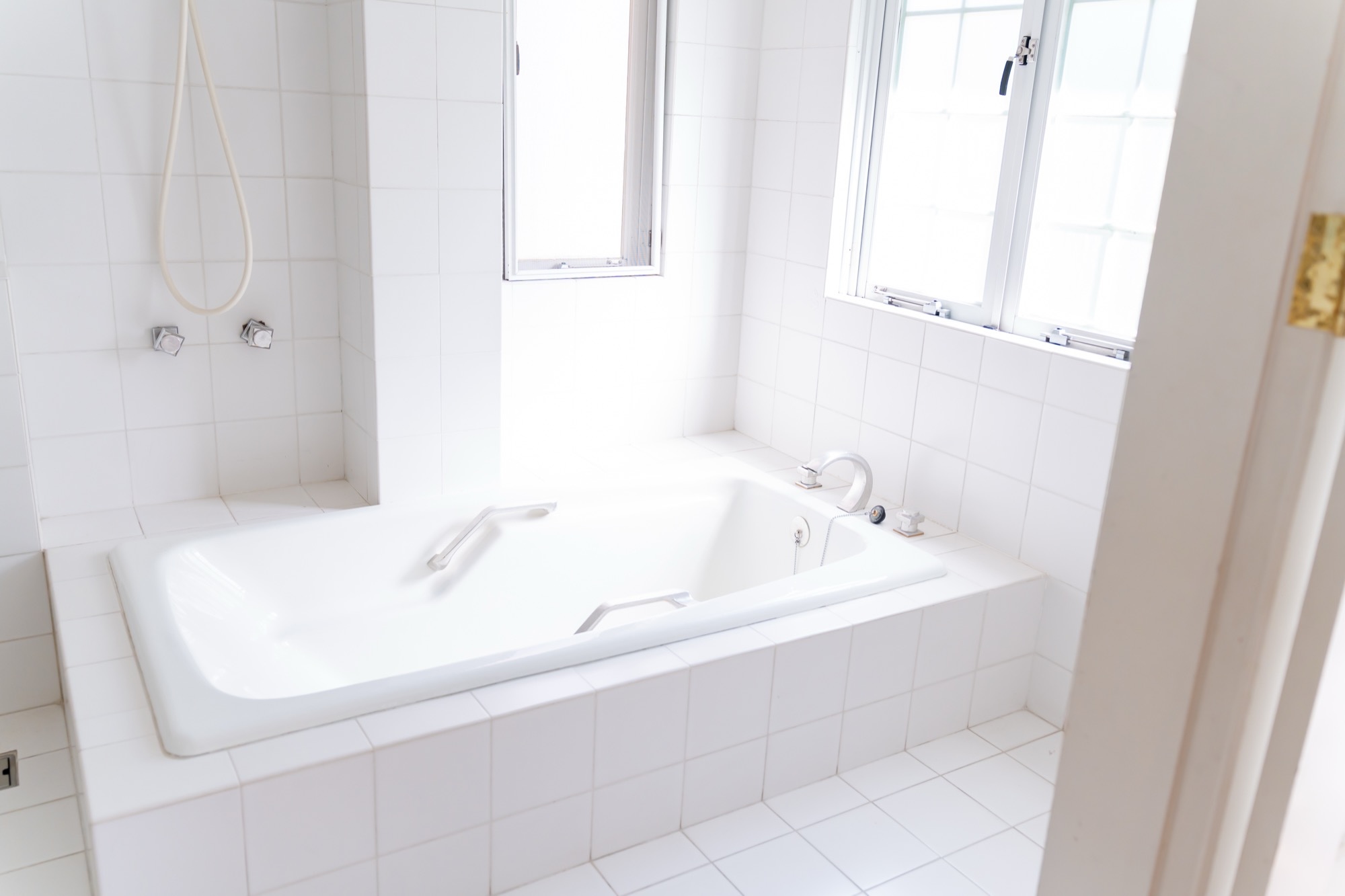 在来工法の浴室